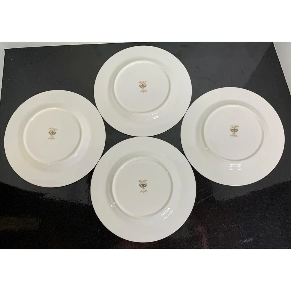 Noritake OPULENCE Salad Plate (s) LOT OF 4 Bone China Japan 9799